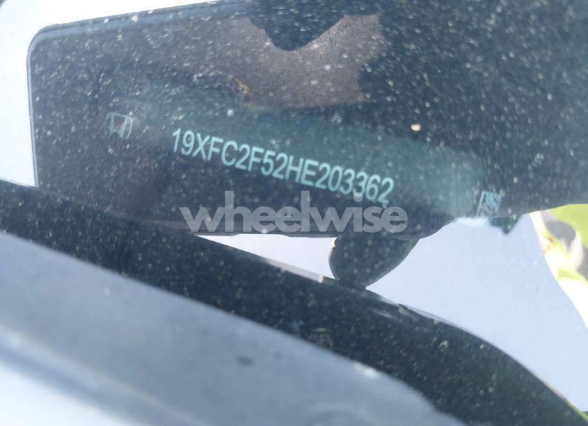 Photo 9 of 2017 Honda Civic LX (VIN 19XFC2F52HE203362)