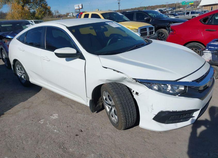 2018 Honda Civic LX (VIN 19XFC2F52JE041237) main photo