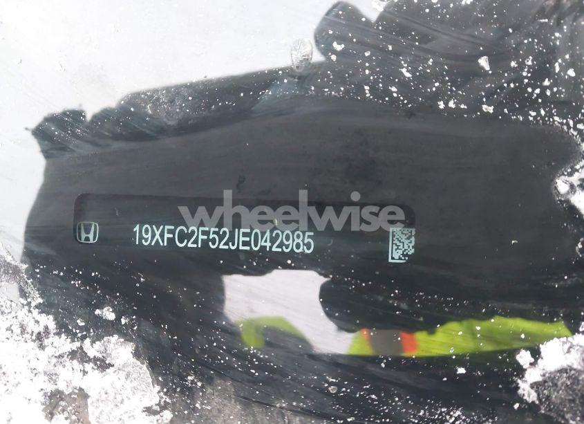 Photo 9 of 2018 Honda Civic LX (VIN 19XFC2F52JE042985)