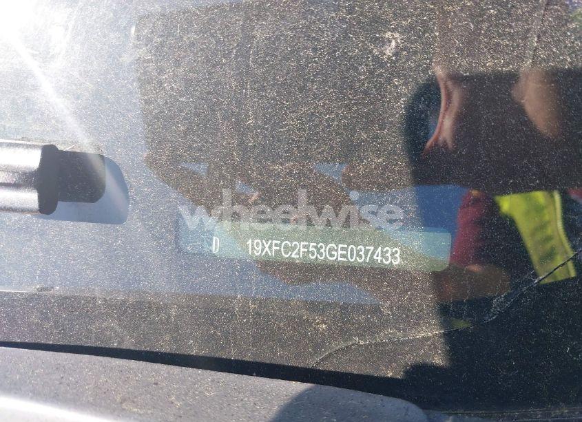 Photo 9 of 2016 Honda Civic LX (VIN 19XFC2F53GE037433)