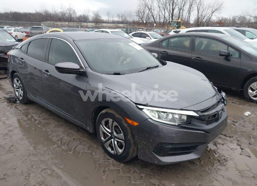 2017 Honda Civic LX (VIN 19XFC2F53HE074886) main photo