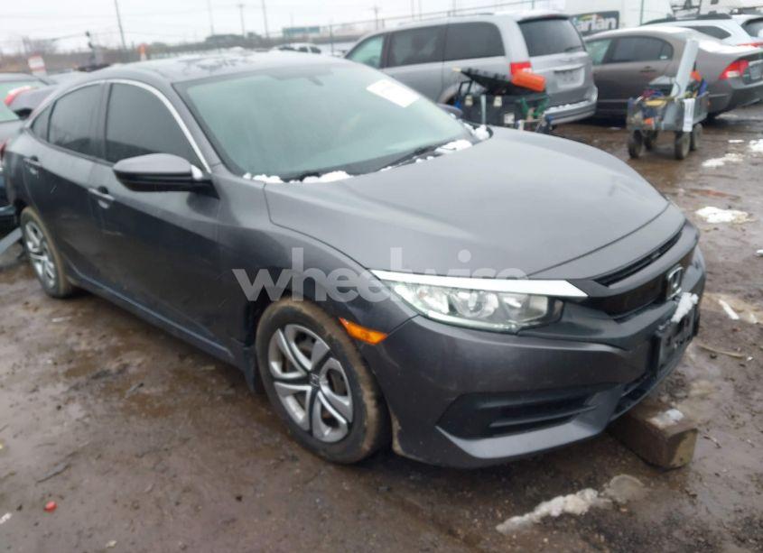 2017 Honda Civic LX (VIN 19XFC2F54HE065050) main photo