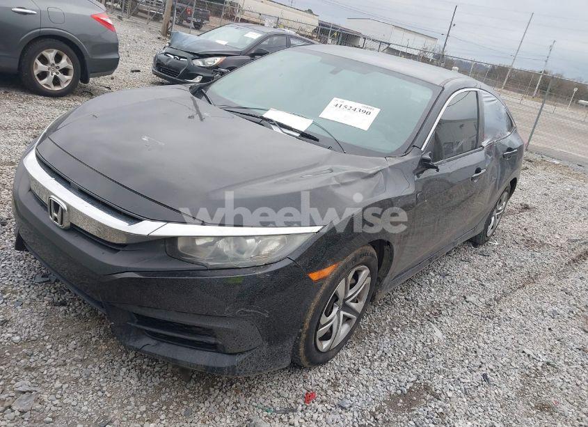 Photo 2 of 2018 Honda Civic LX (VIN 19XFC2F55JE003811)