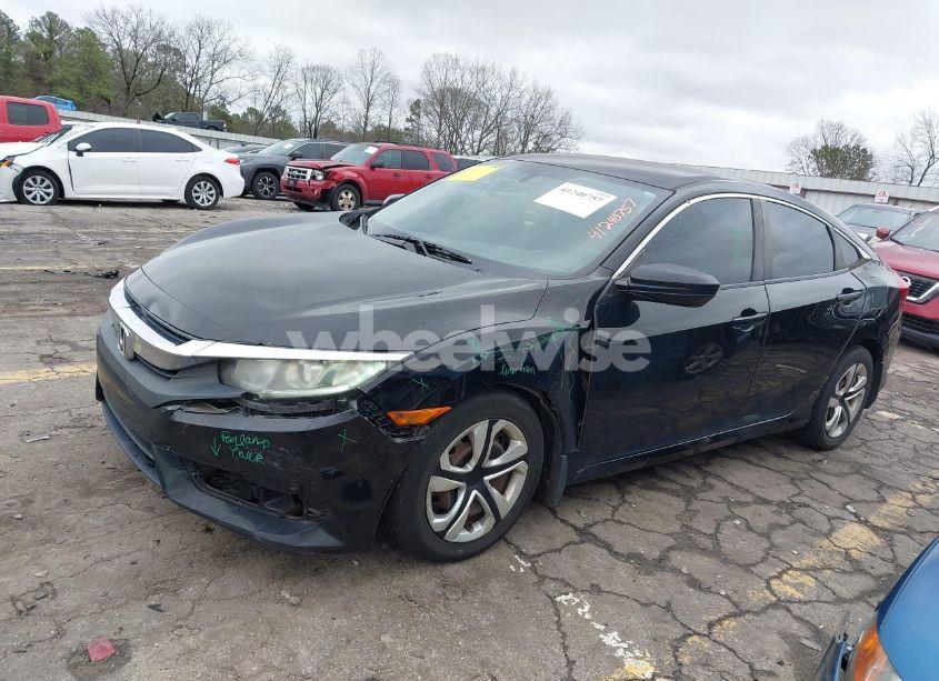 Photo 2 of 2016 Honda Civic LX (VIN 19XFC2F56GE036907)
