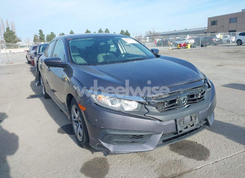 2017 Honda Civic LX (VIN 19XFC2F56HE017503) main photo