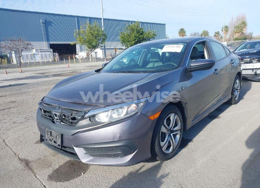 Photo 2 of 2017 Honda Civic LX (VIN 19XFC2F56HE017503)