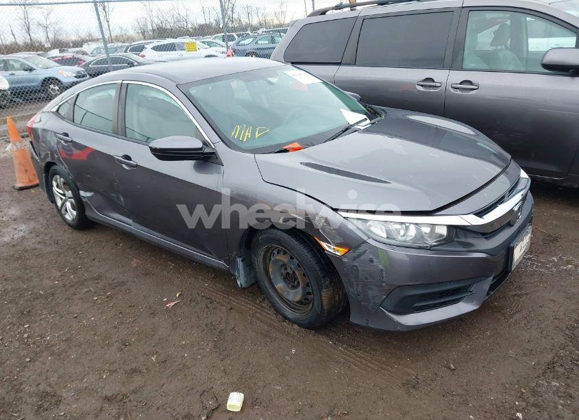 2017 Honda Civic LX (VIN 19XFC2F56HE028453) main photo