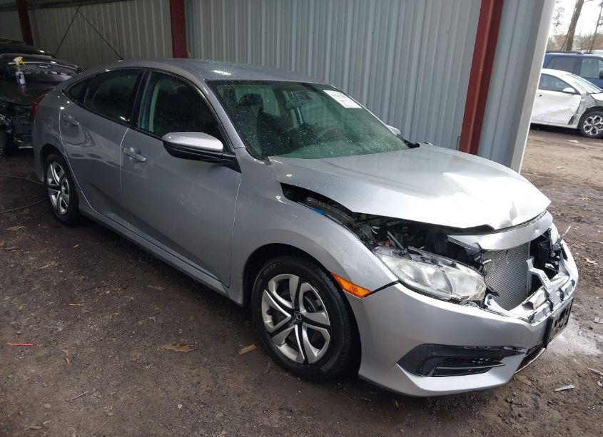 2017 Honda Civic LX (VIN 19XFC2F56HE050775) main photo