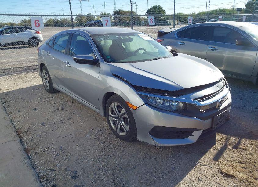 2017 Honda Civic LX (VIN 19XFC2F56HE075675) main photo