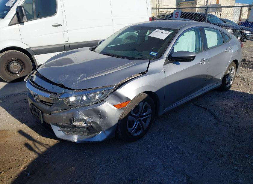 Photo 2 of 2017 Honda Civic LX (VIN 19XFC2F56HE075675)