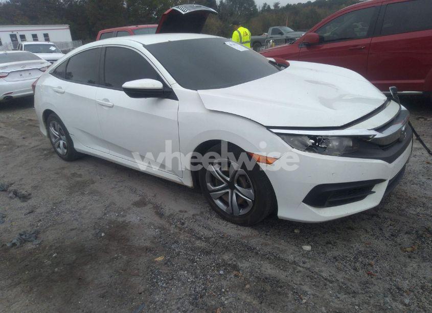 2017 Honda Civic LX (VIN 19XFC2F56HE203896) main photo