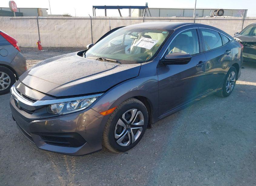 Photo 2 of 2018 Honda Civic LX (VIN 19XFC2F56JE005390)