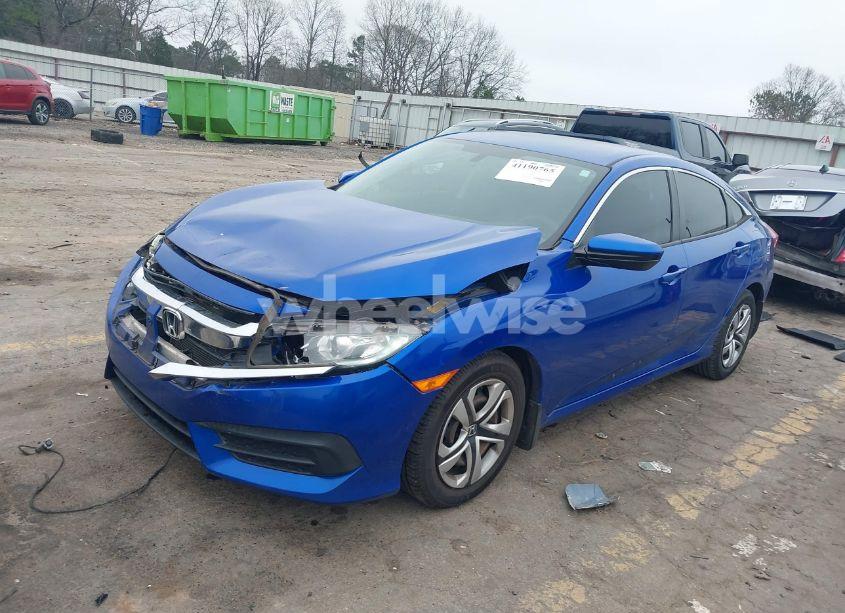 Photo 2 of 2018 Honda Civic LX (VIN 19XFC2F56JE006751)