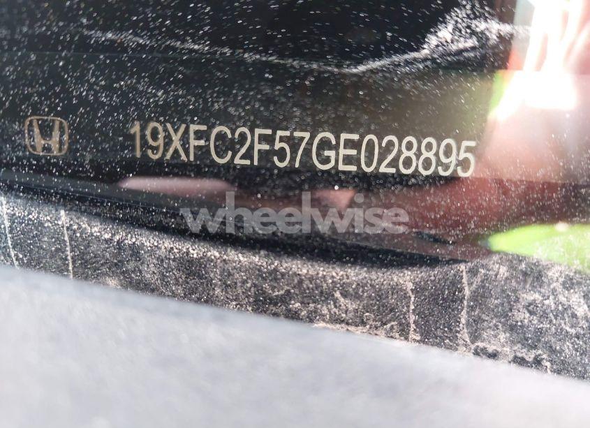 Photo 9 of 2016 Honda Civic LX (VIN 19XFC2F57GE028895)