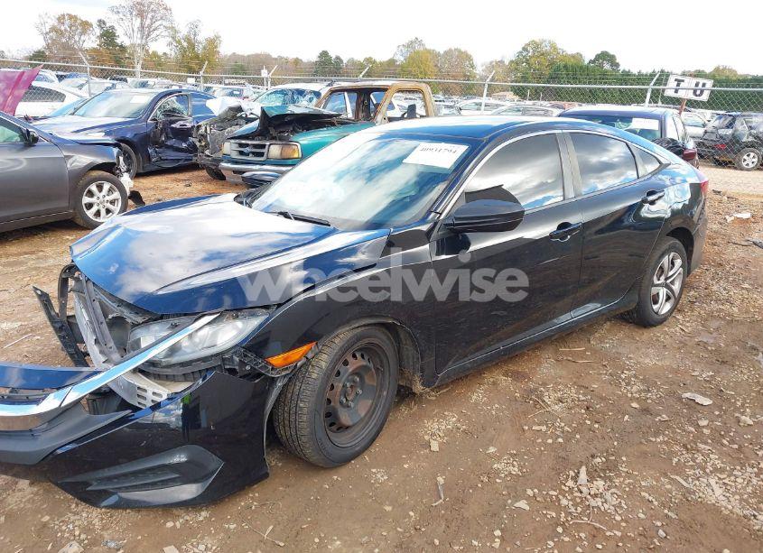 Photo 2 of 2016 Honda Civic LX (VIN 19XFC2F58GE202554)