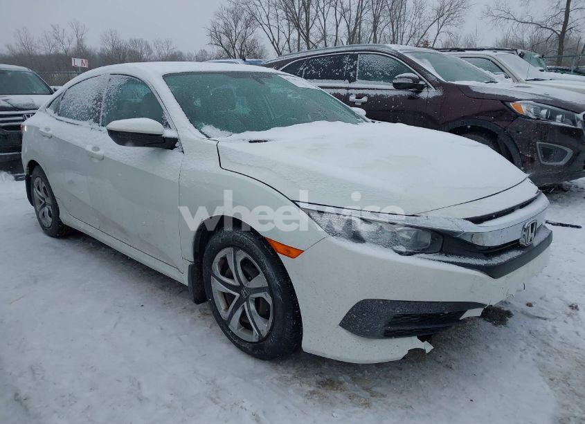 2017 Honda Civic LX (VIN 19XFC2F58HE073538) main photo