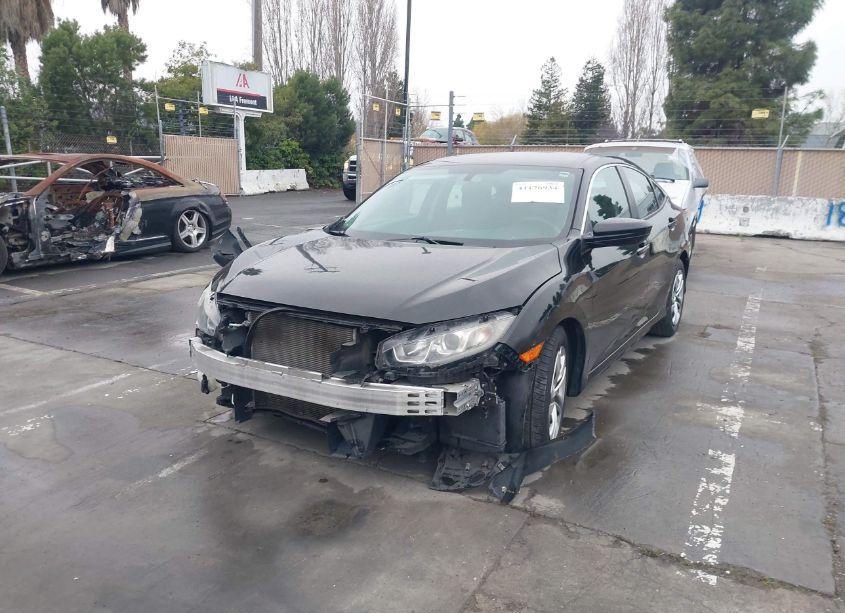 Photo 2 of 2017 Honda Civic LX (VIN 19XFC2F58HE224376)