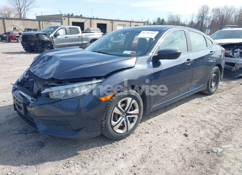 Photo 2 of 2016 Honda Civic LX (VIN 19XFC2F59GE005604)
