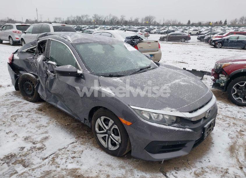 2016 Honda Civic LX (VIN 19XFC2F59GE066192) main photo