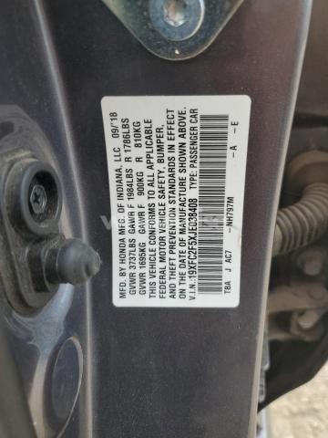 Photo 5 of 2018 HONDA CIVIC LX N/A (VIN 19XFC2F5XJE038408)