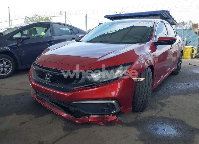 Photo 2 of 2019 Honda Civic LX (VIN 19XFC2F60KE200234)