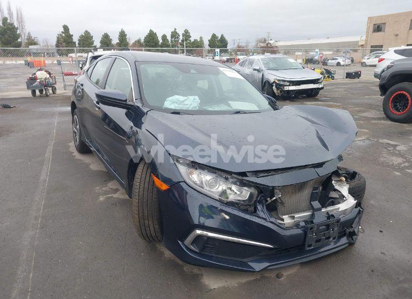 2019 Honda Civic LX (VIN 19XFC2F60KE207023) main photo