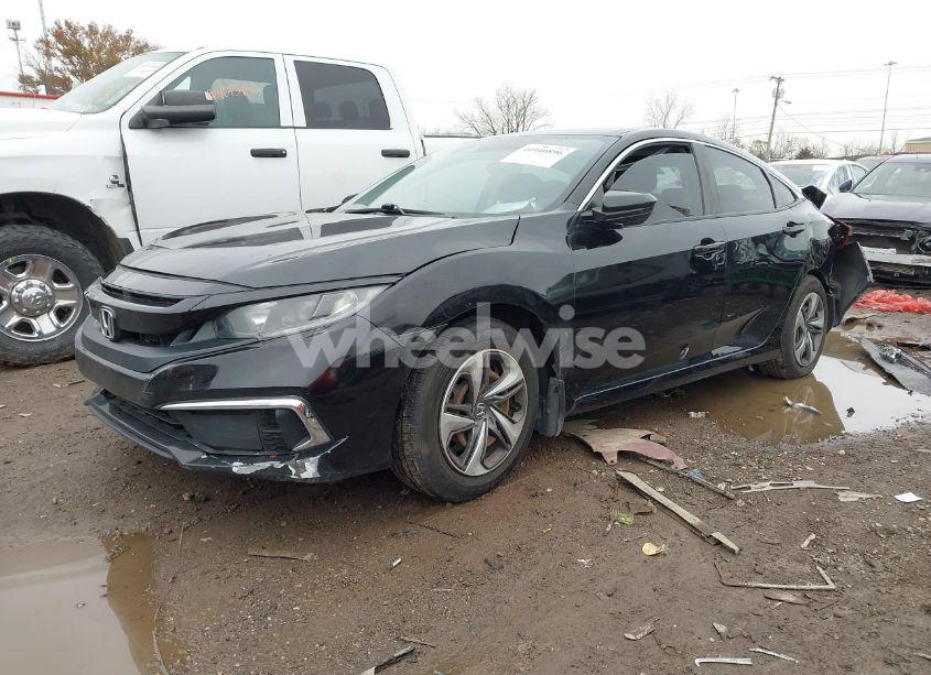 Photo 2 of 2020 Honda Civic LX (VIN 19XFC2F60LE008104)