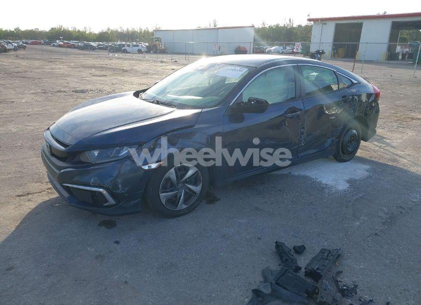 Photo 2 of 2020 Honda Civic LX (VIN 19XFC2F60LE010631)