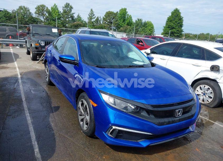 2019 Honda Civic LX (VIN 19XFC2F61KE023483) main photo