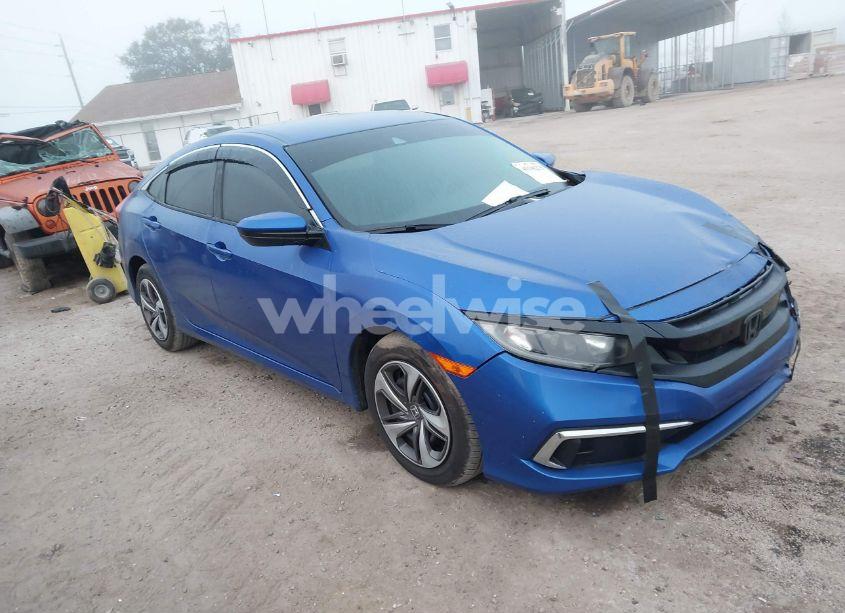 2019 Honda Civic LX (VIN 19XFC2F61KE038730) main photo