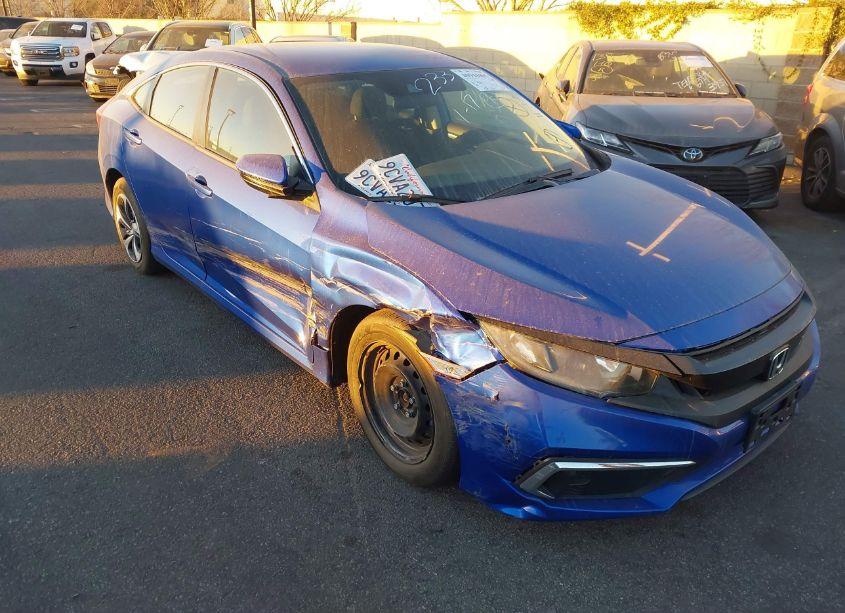 2019 Honda Civic LX (VIN 19XFC2F61KE211436) main photo