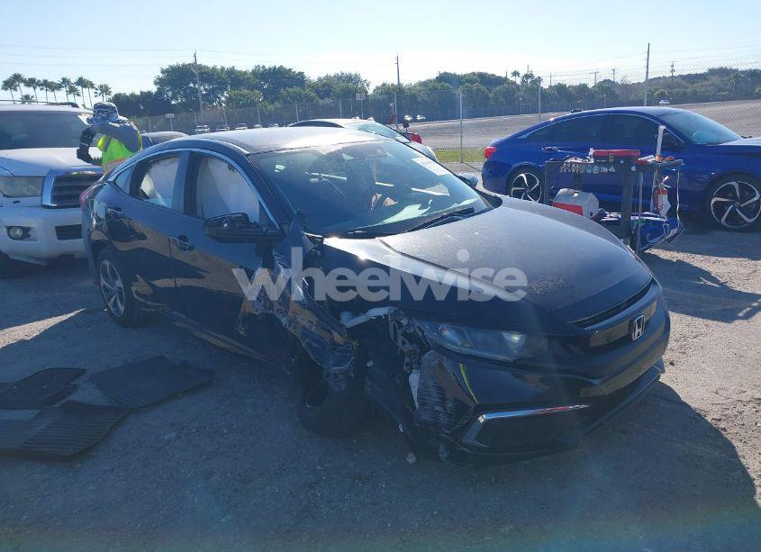 2019 Honda Civic LX (VIN 19XFC2F62KE046724) main photo