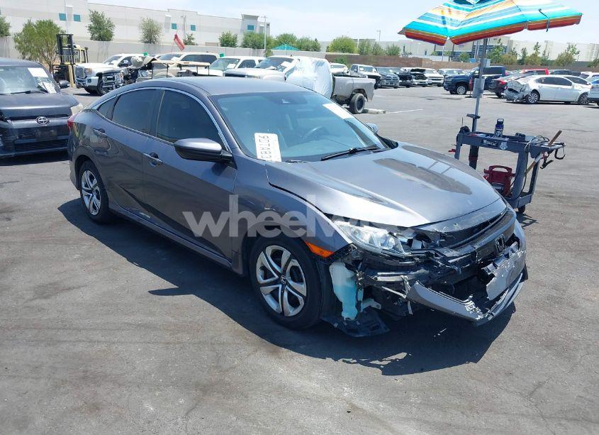 2017 Honda Civic LX (VIN 19XFC2F63HE209809) main photo