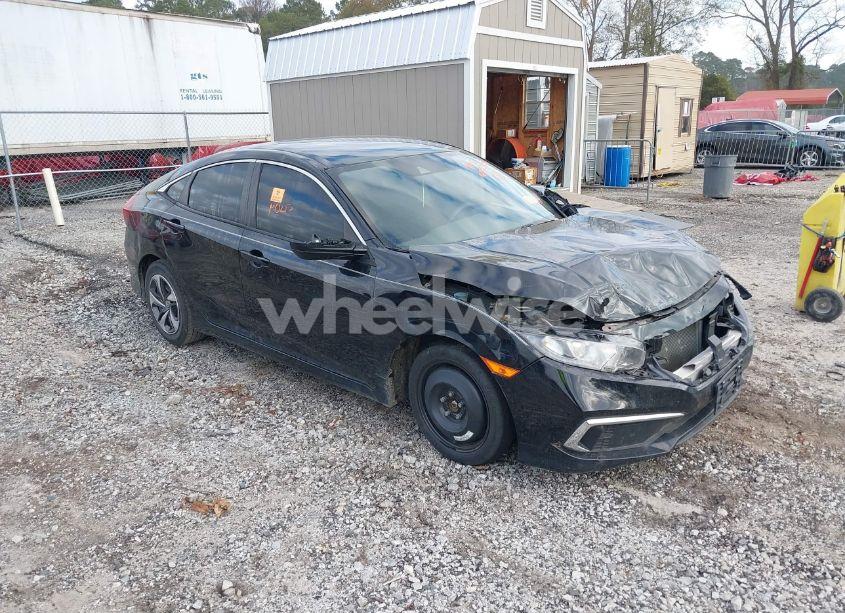 2019 Honda Civic LX (VIN 19XFC2F63KE042472) main photo