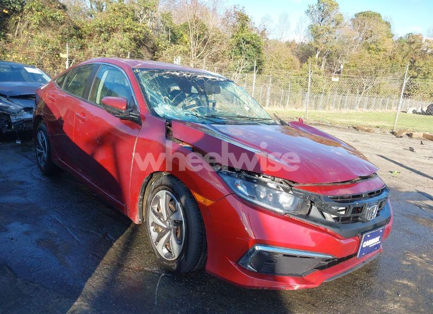 2019 Honda Civic LX (VIN 19XFC2F63KE045470) main photo