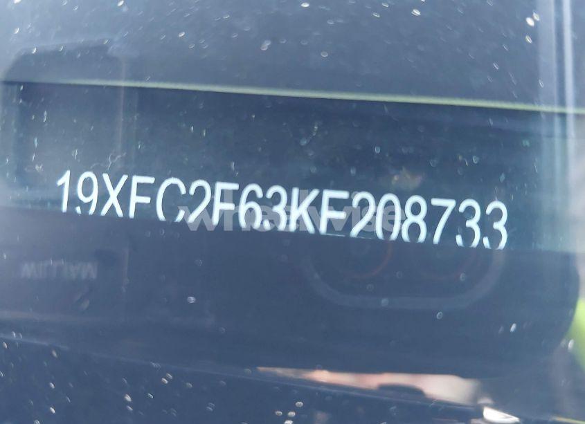 Photo 20 of 2019 Honda Civic LX (VIN 19XFC2F63KE208733)