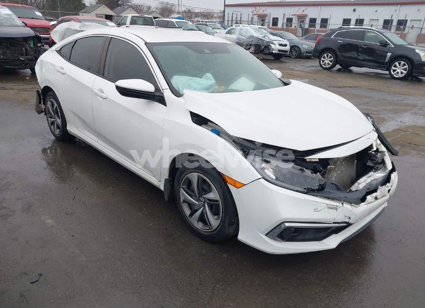 2019 Honda Civic LX (VIN 19XFC2F64KE014924) main photo