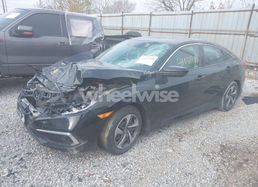 Photo 2 of 2019 Honda Civic LX (VIN 19XFC2F64KE024241)
