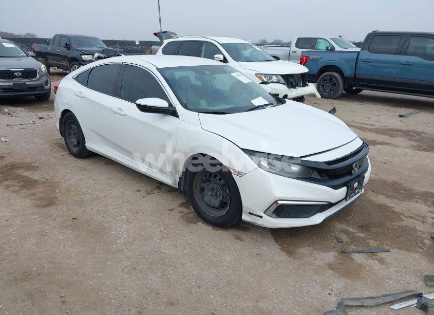 2019 Honda Civic LX (VIN 19XFC2F64KE034297) main photo