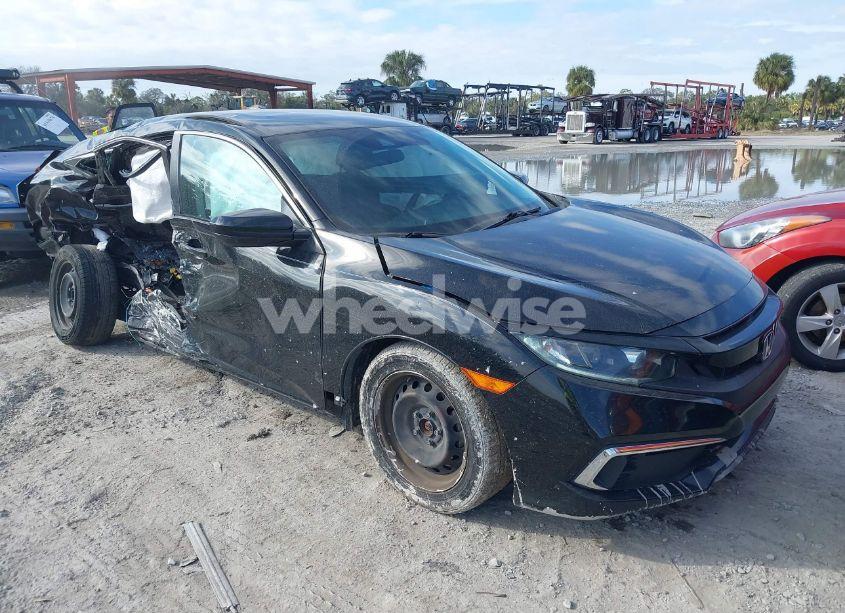 2019 Honda Civic LX (VIN 19XFC2F65KE029450) main photo