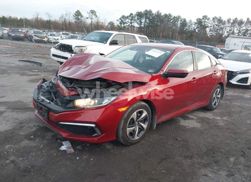 Photo 2 of 2020 Honda Civic LX (VIN 19XFC2F65LE004890)