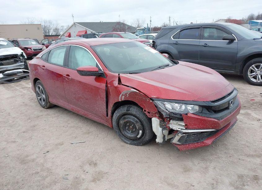 2020 Honda Civic LX (VIN 19XFC2F65LE009636) main photo