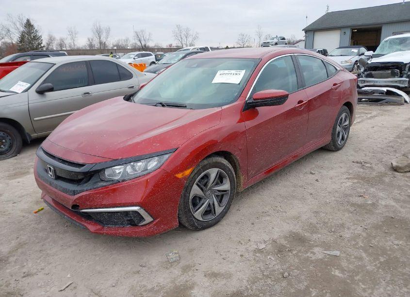 Photo 2 of 2020 Honda Civic LX (VIN 19XFC2F65LE009636)