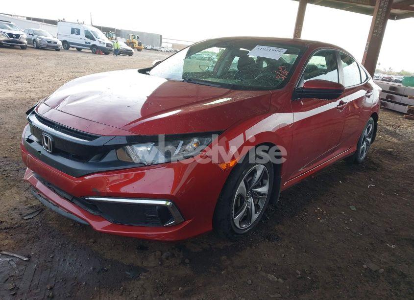 Photo 2 of 2020 Honda Civic LX (VIN 19XFC2F65LE206368)