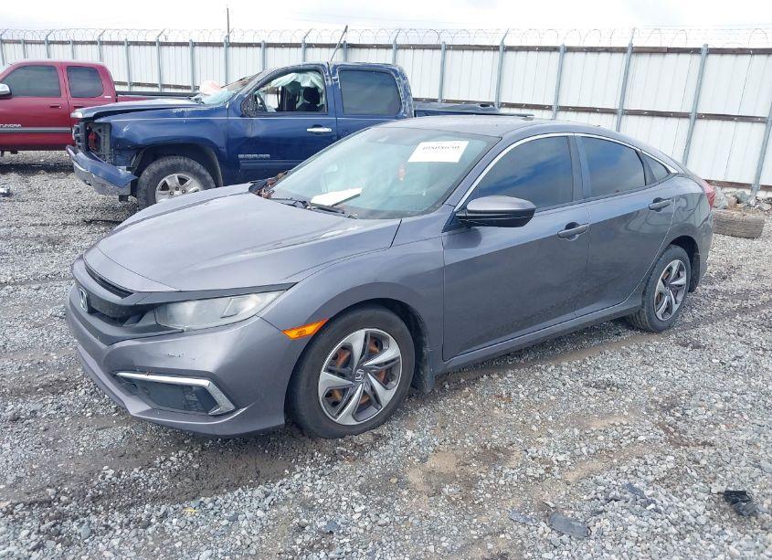Photo 2 of 2019 Honda Civic LX (VIN 19XFC2F66KE024564)