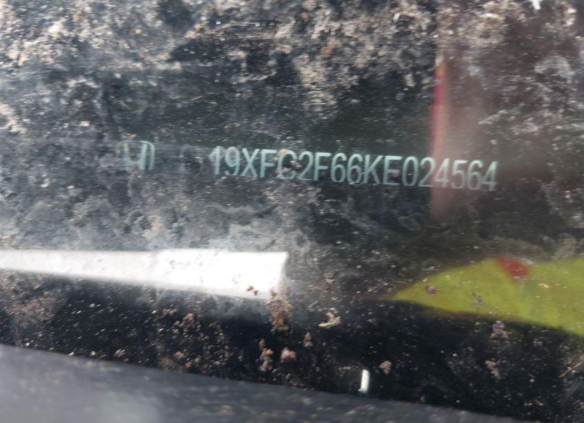 Photo 9 of 2019 Honda Civic LX (VIN 19XFC2F66KE024564)