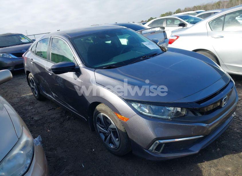 2019 Honda Civic LX (VIN 19XFC2F66KE039694) main photo