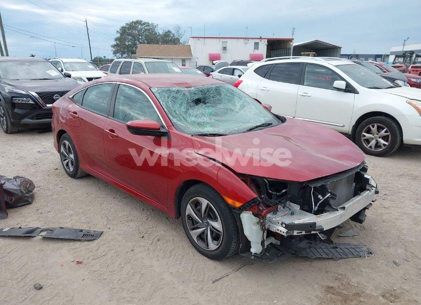 2019 Honda Civic LX (VIN 19XFC2F66KE042238) main photo