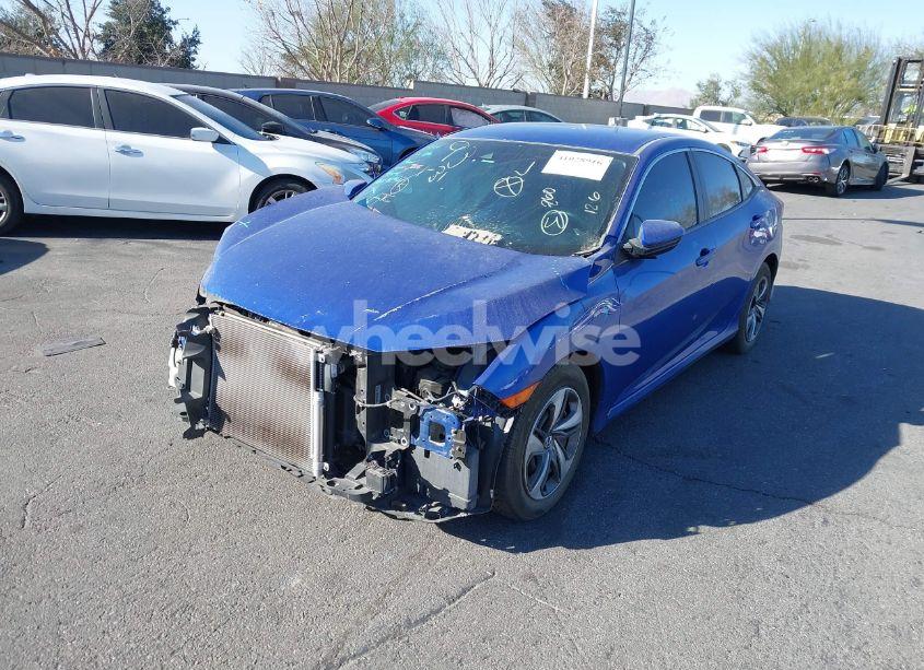 Photo 2 of 2019 Honda Civic LX (VIN 19XFC2F66KE202361)