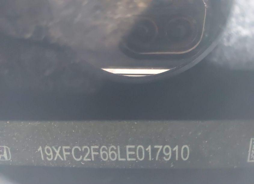 Photo 9 of 2020 Honda Civic LX (VIN 19XFC2F66LE017910)